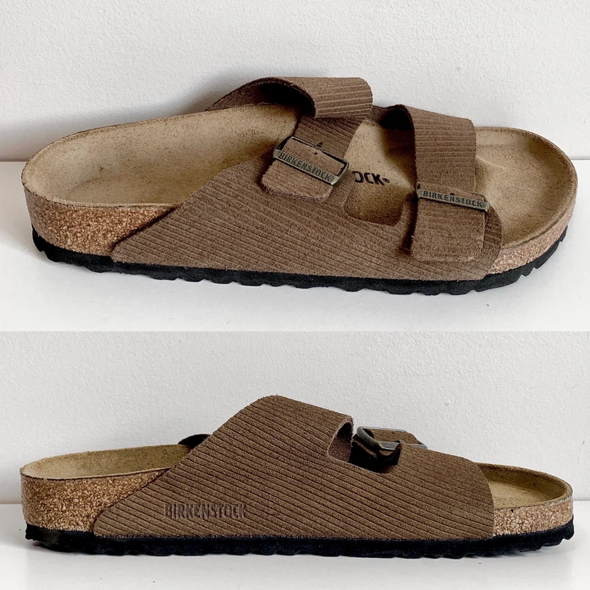 Birkenstock Arizona Sandal Size 42 Suede Leather Corduroy NEW - photo 2