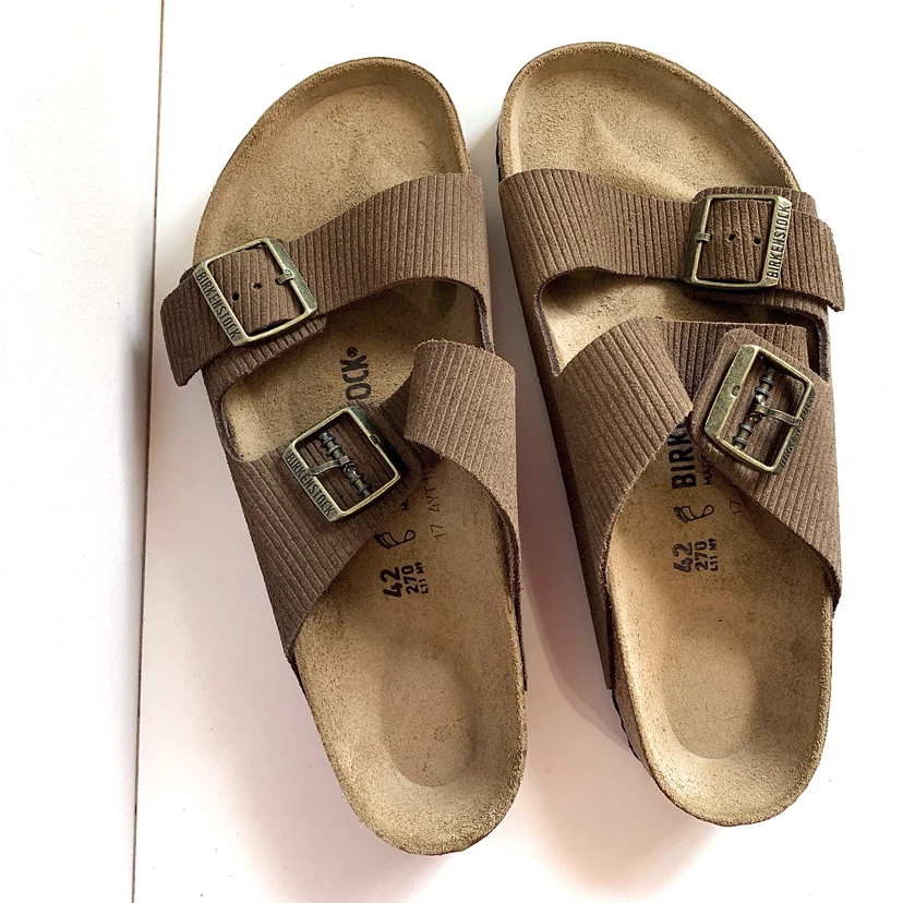 Birkenstock Arizona Sandal Size 42 Suede Leather Corduroy NEW - photo 4