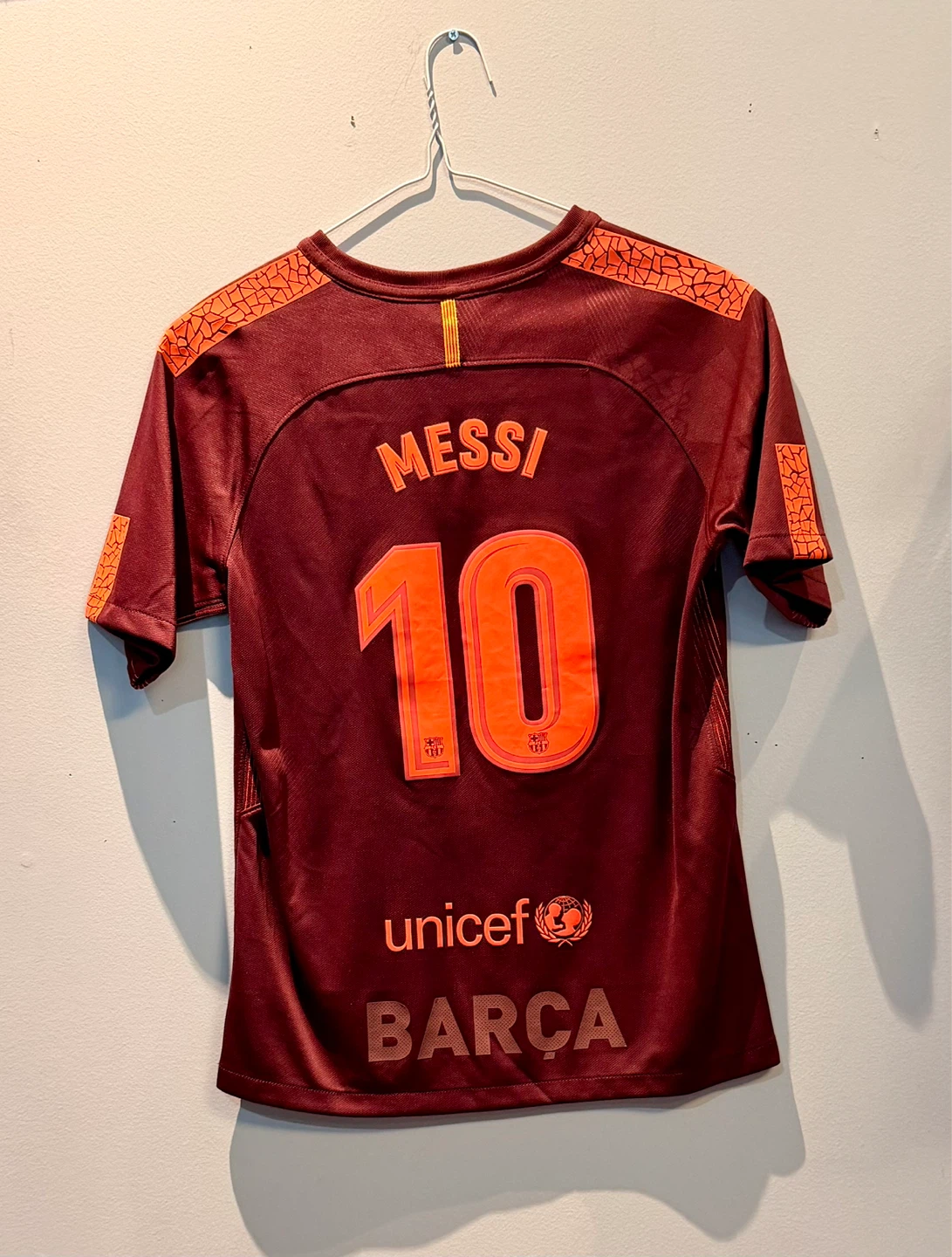 Nike FC Barcelona Kids Messi 10 Jersey
