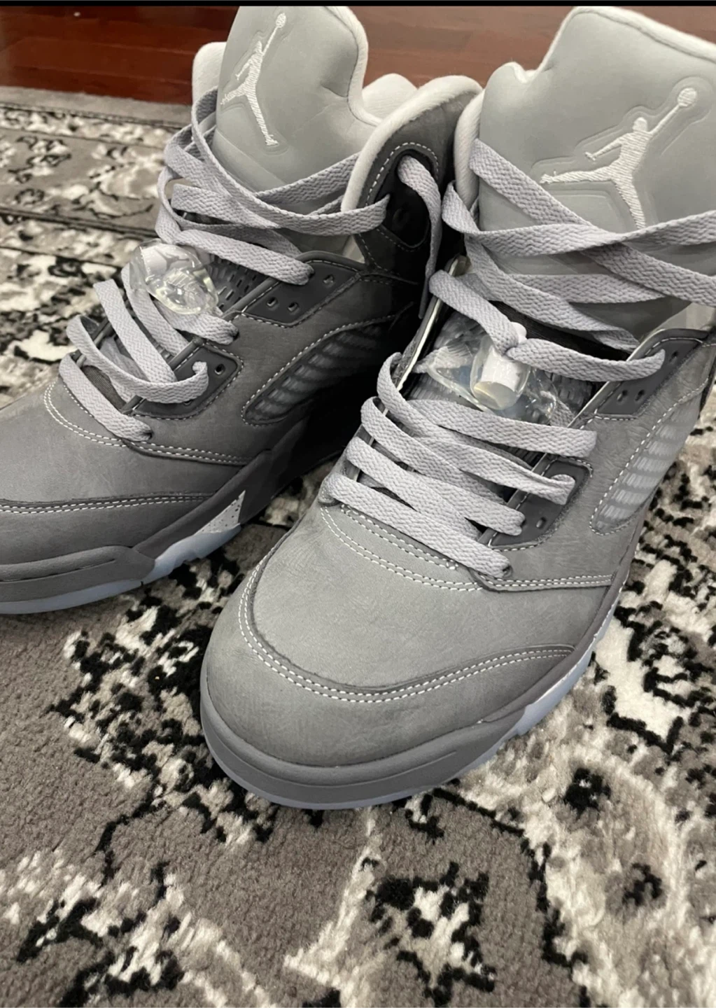 Jordan 5 wolf grey