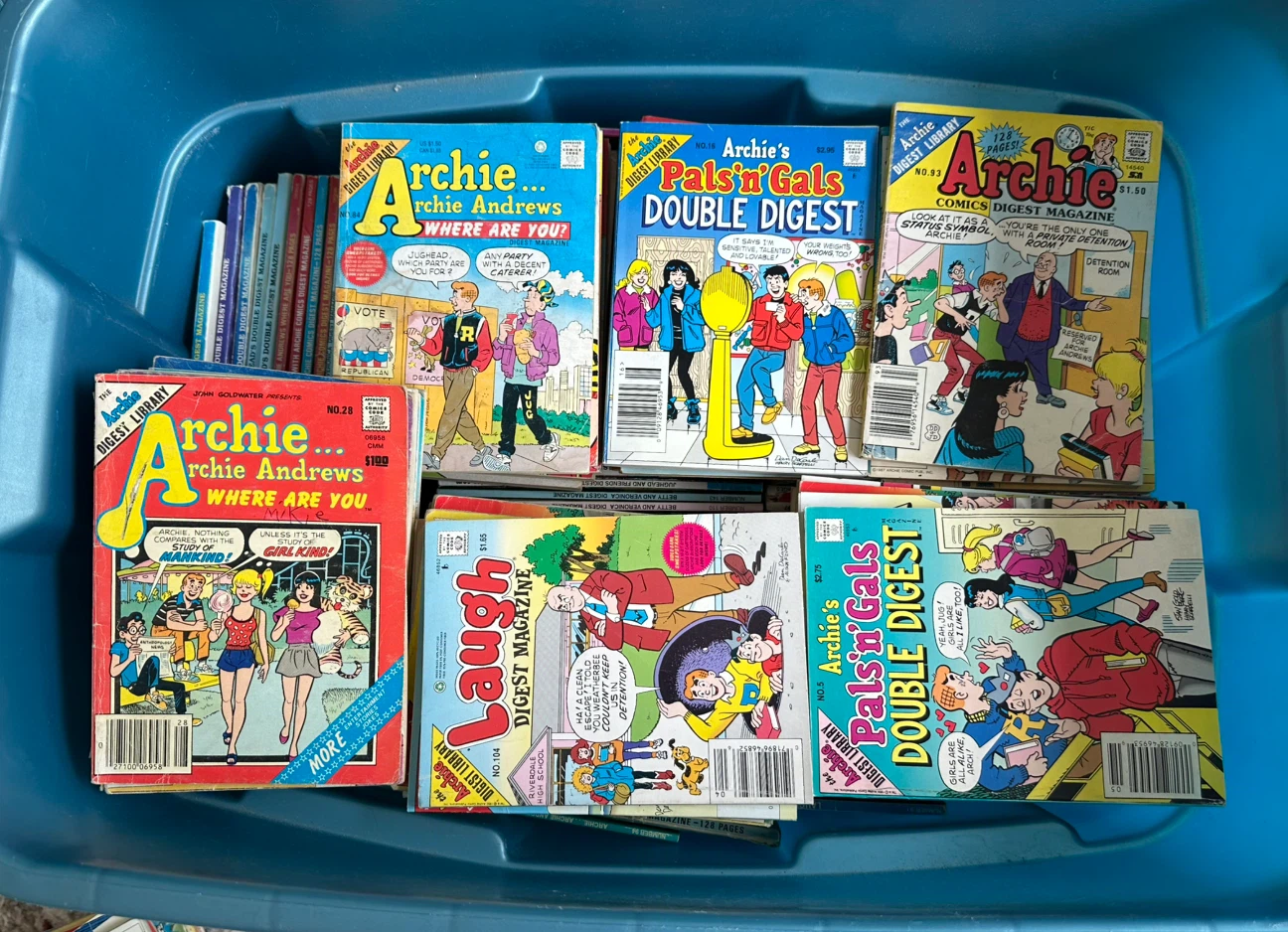Large Collection Archie Comics Digests (Price is Per Digest) - photo 2