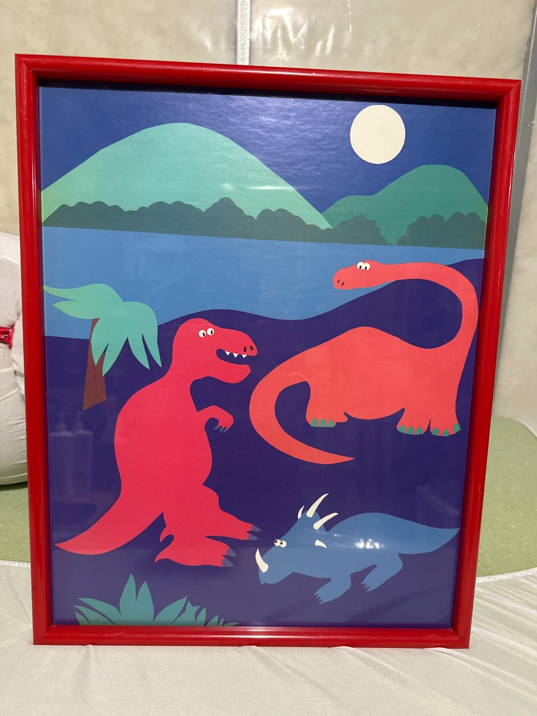 Framed Dinosaur Art Print