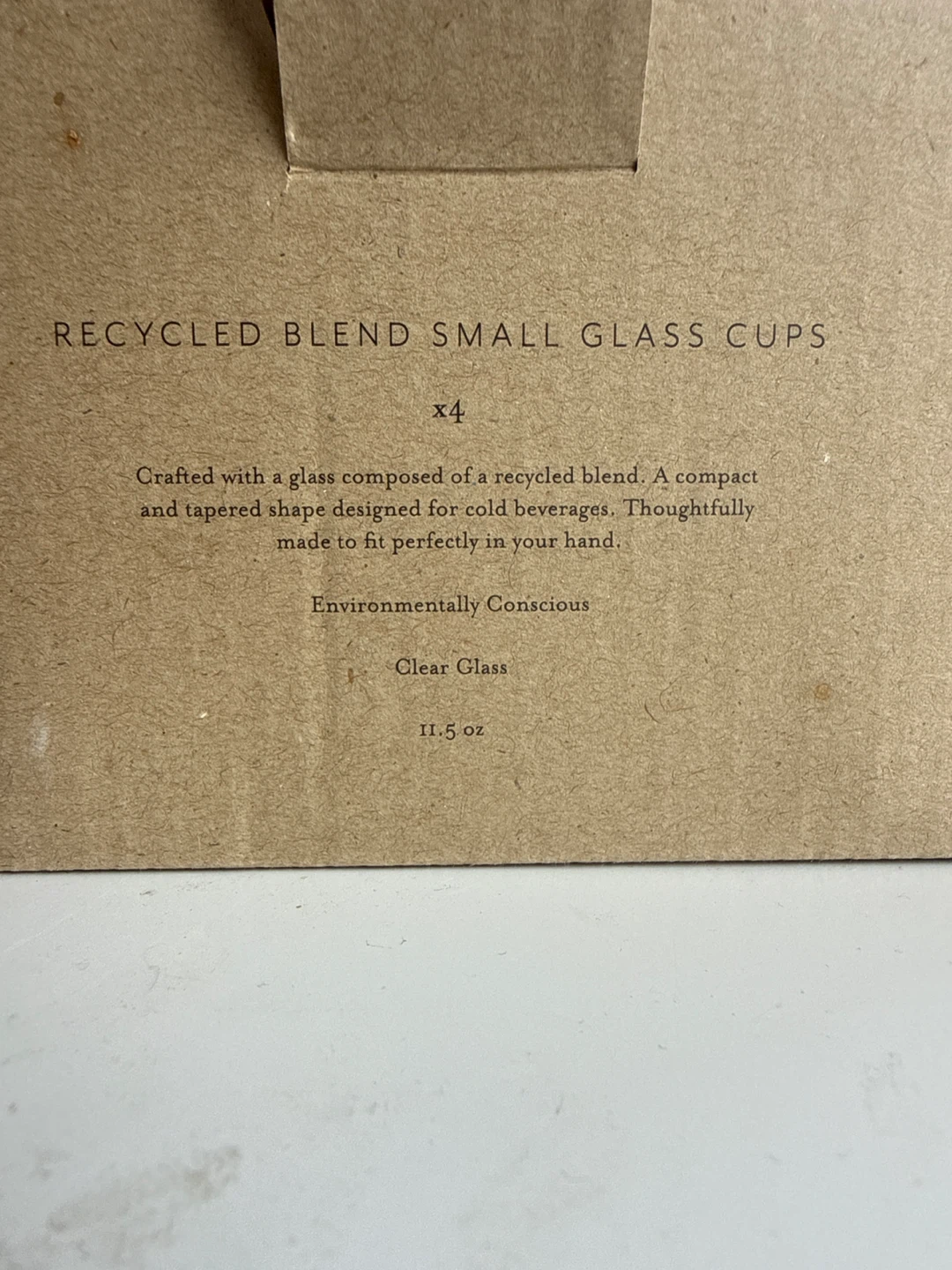 Recycled Blend Small Glass Cups (Set of 4) - photo 3