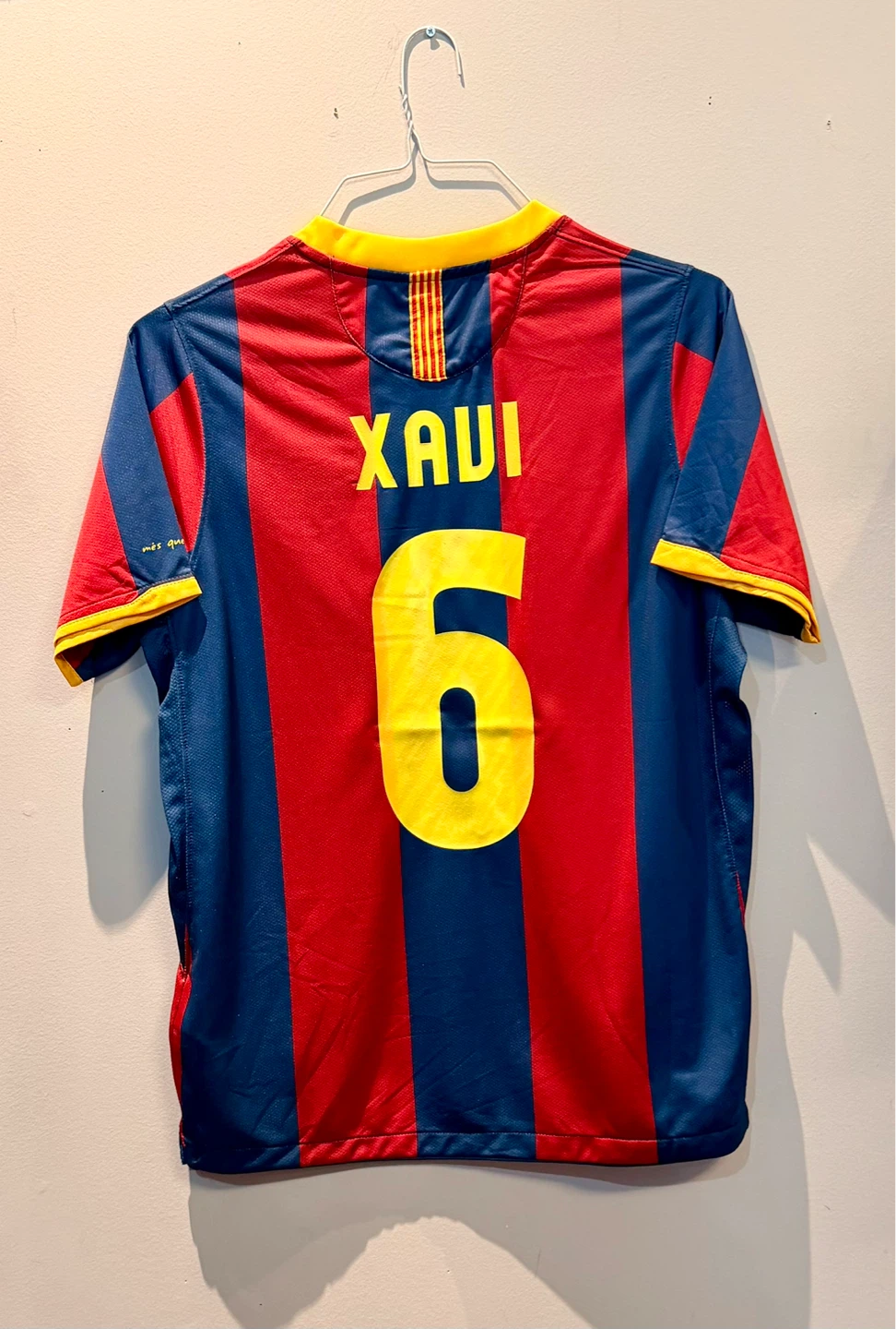 Nike FC Barcelona Soccer Jersey Xavi 6