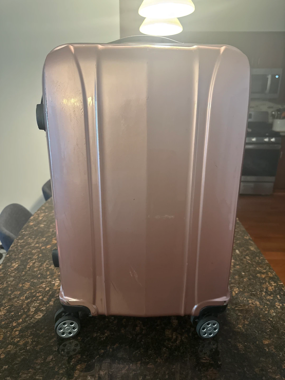 GLOBALWAY Rose Gold Hardshell Suitcase - photo 2
