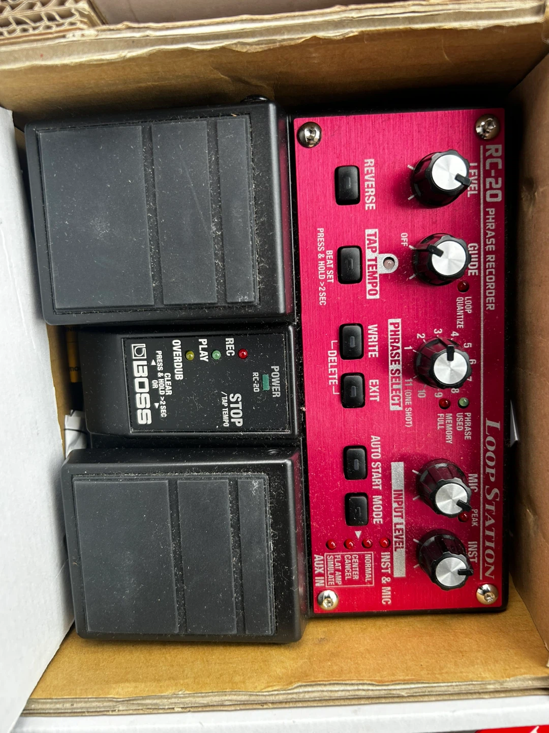 BOSS RC-20 Loop Station Phrase Recorder - photo 4