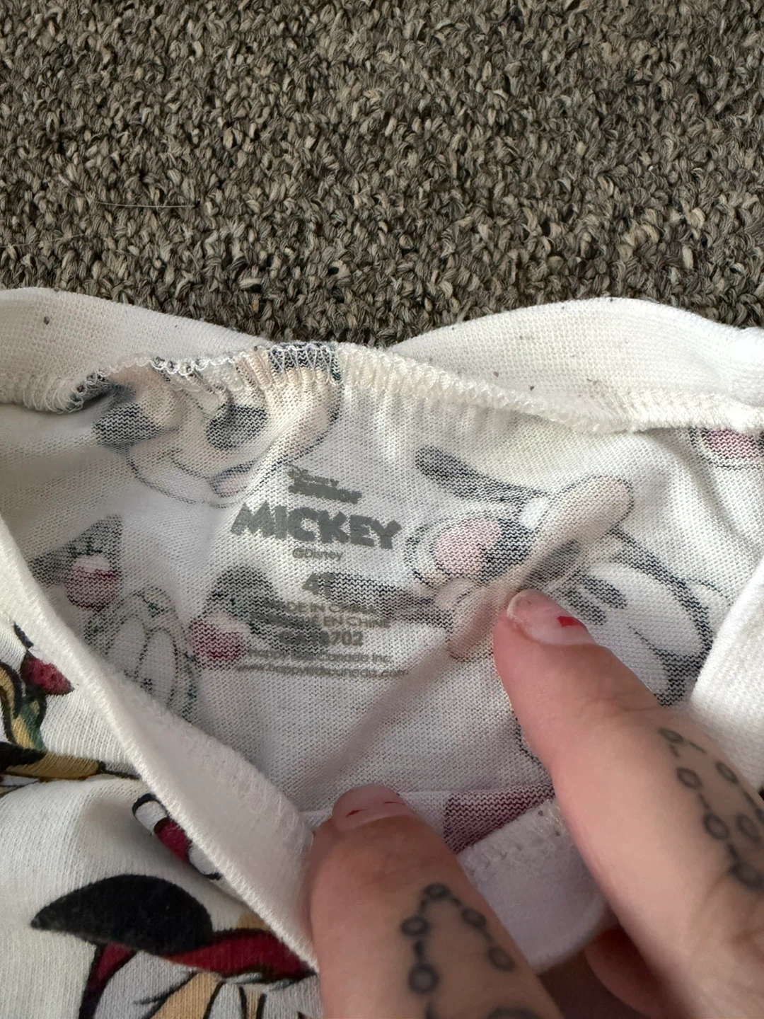 Disney Mickey Mouse Holiday Long Sleeve Shirt - photo 2