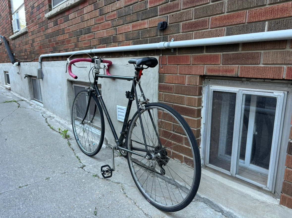 Vintage Black Road Bike - photo 4