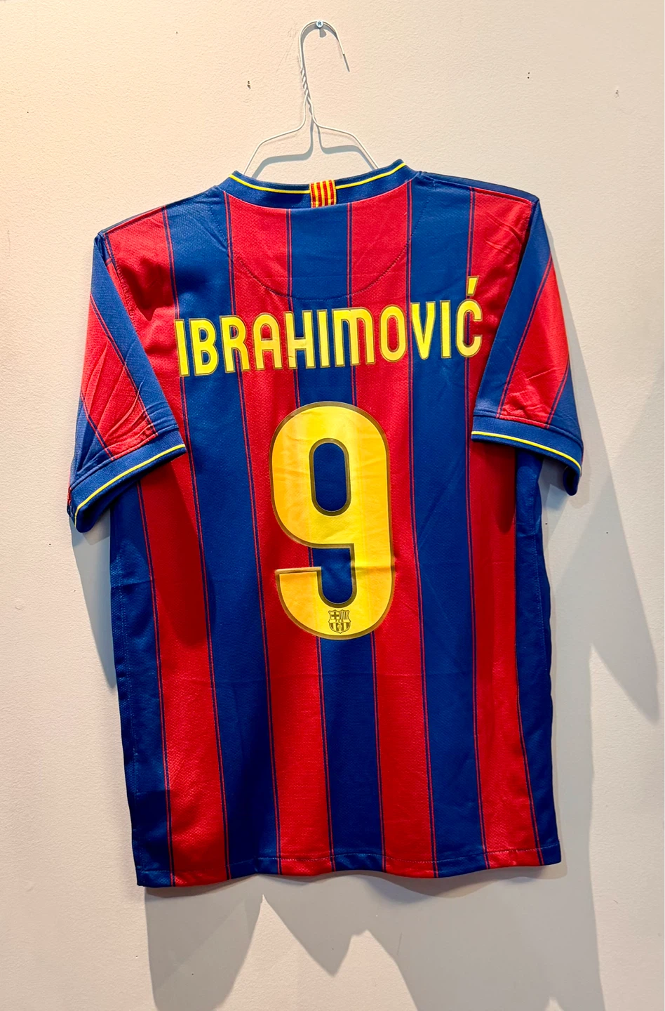 FC Barcelona Ibrahimovic #9 Soccer Jersey