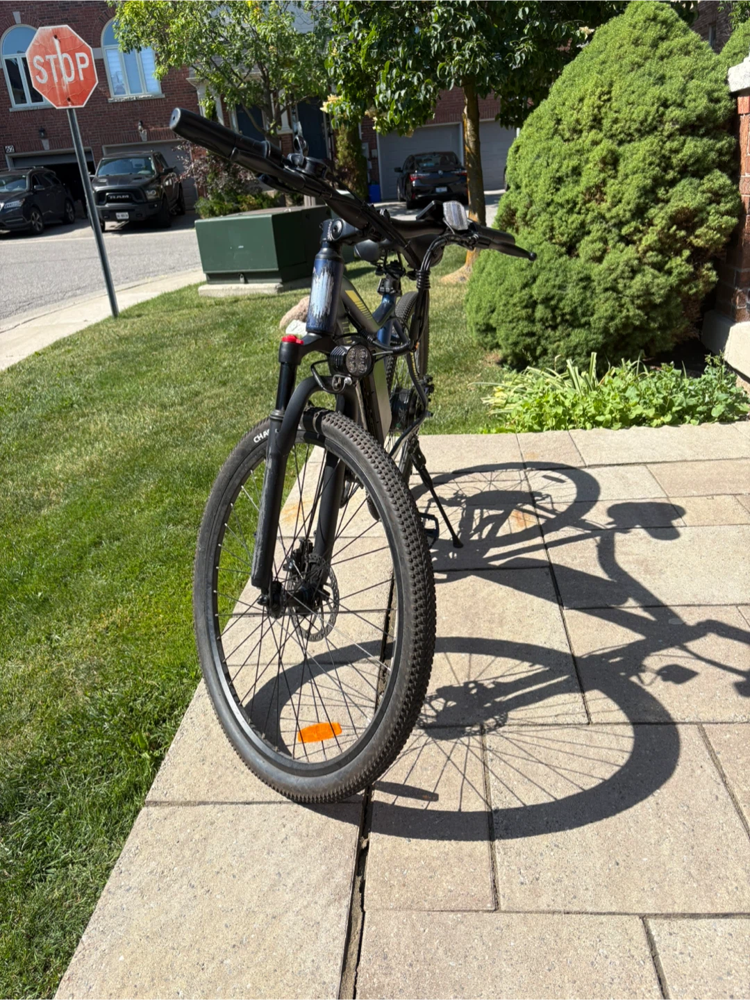 Blue Electric Bike - photo 2
