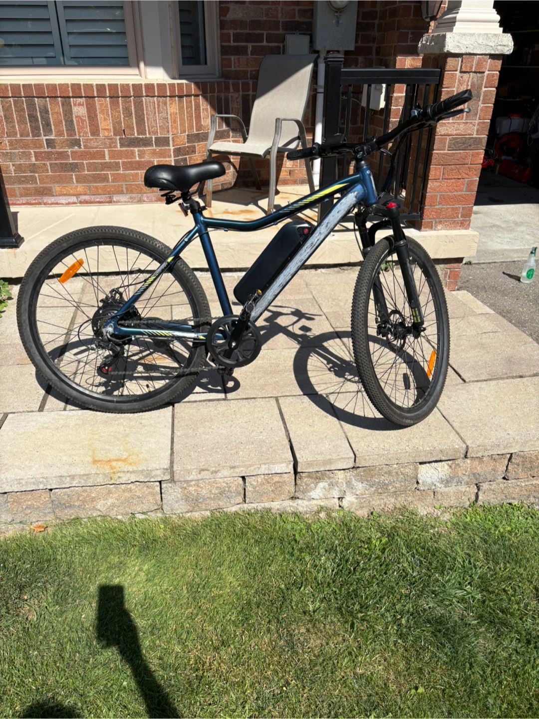 Blue Electric Bike - photo 3