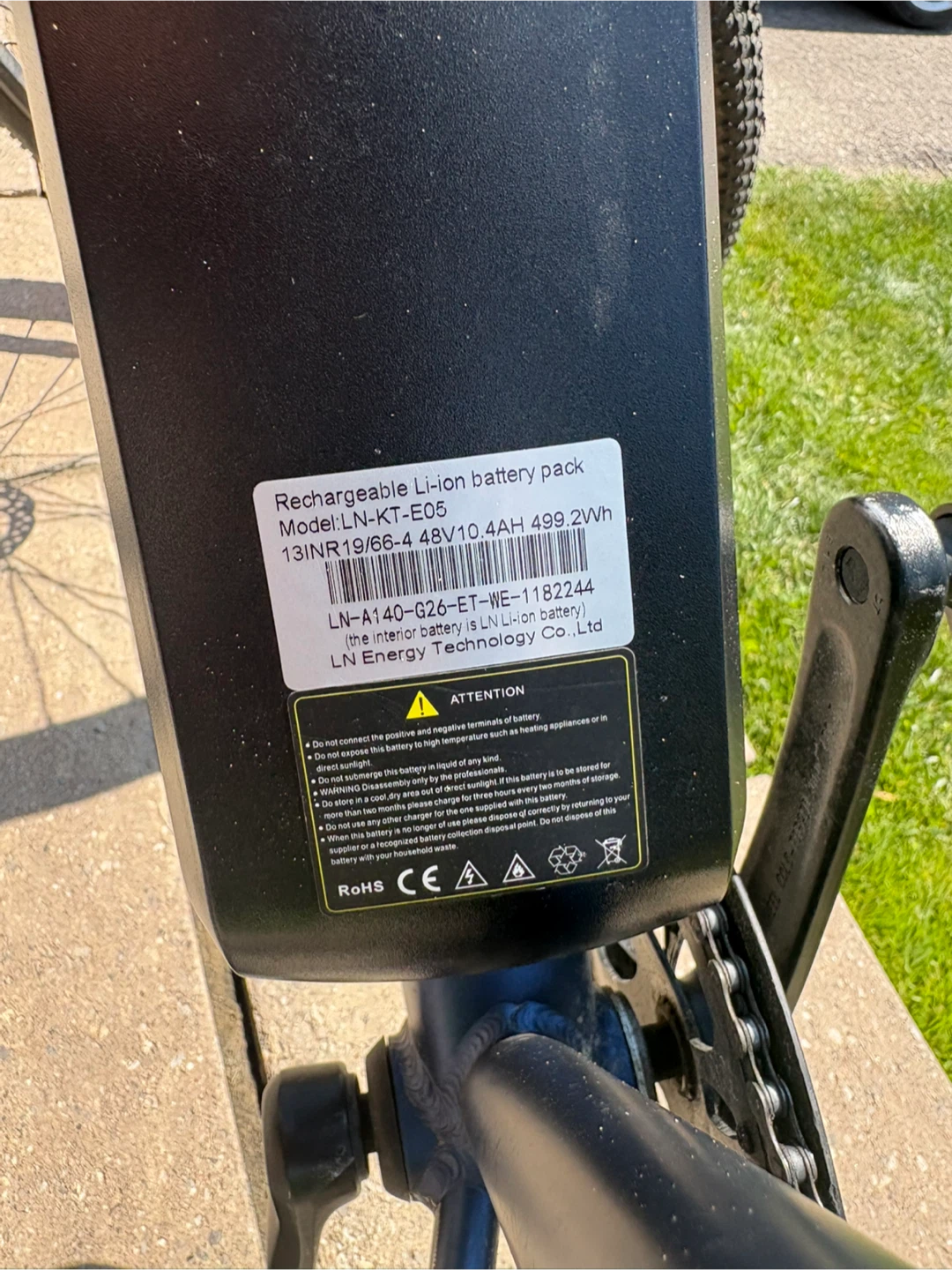 Blue Electric Bike - photo 5