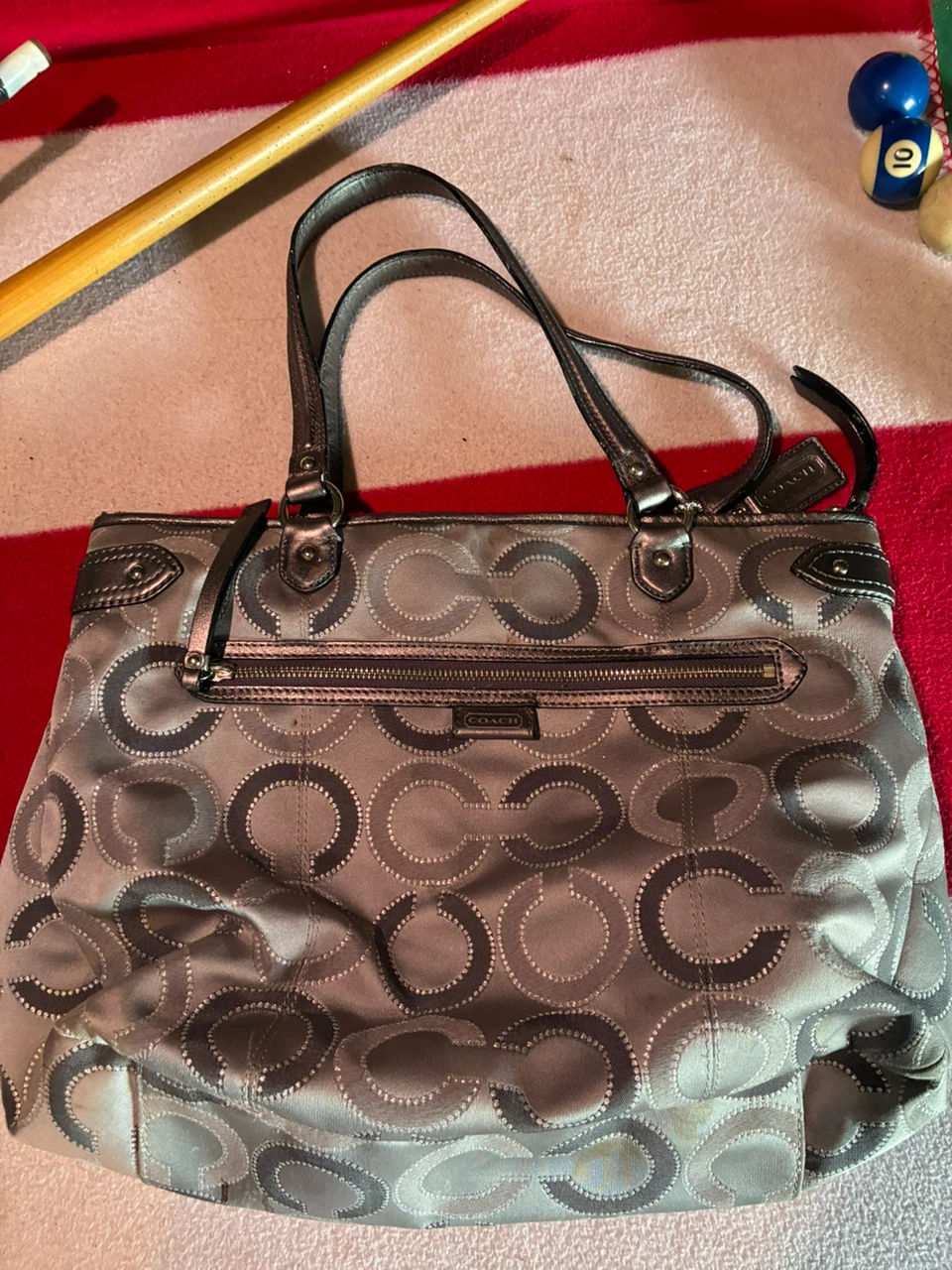 Coach Daisy Dot Outline Signature Tote Bag - photo 2
