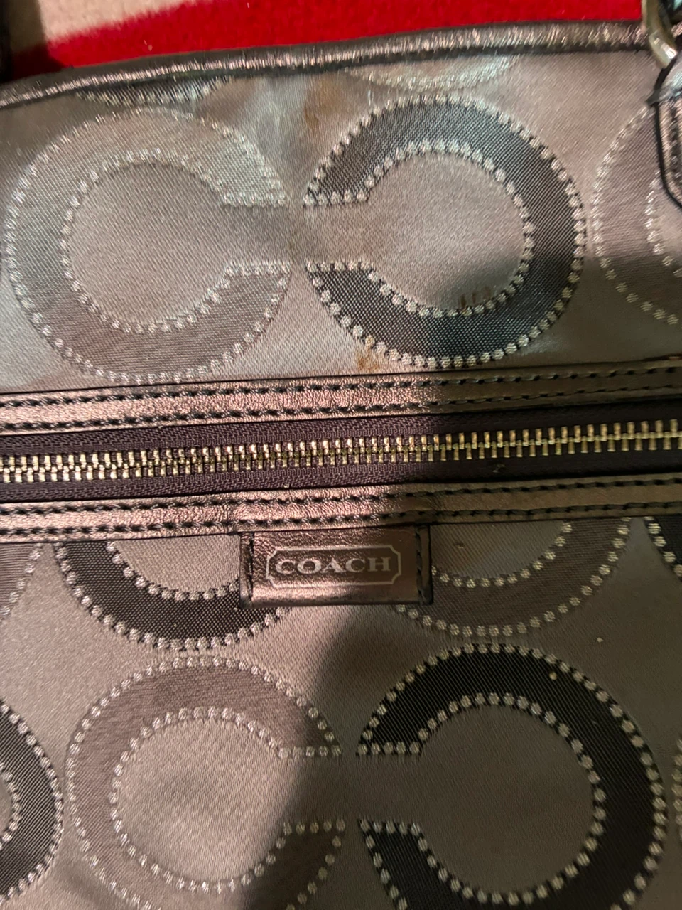 Coach Daisy Dot Outline Signature Tote Bag - photo 3