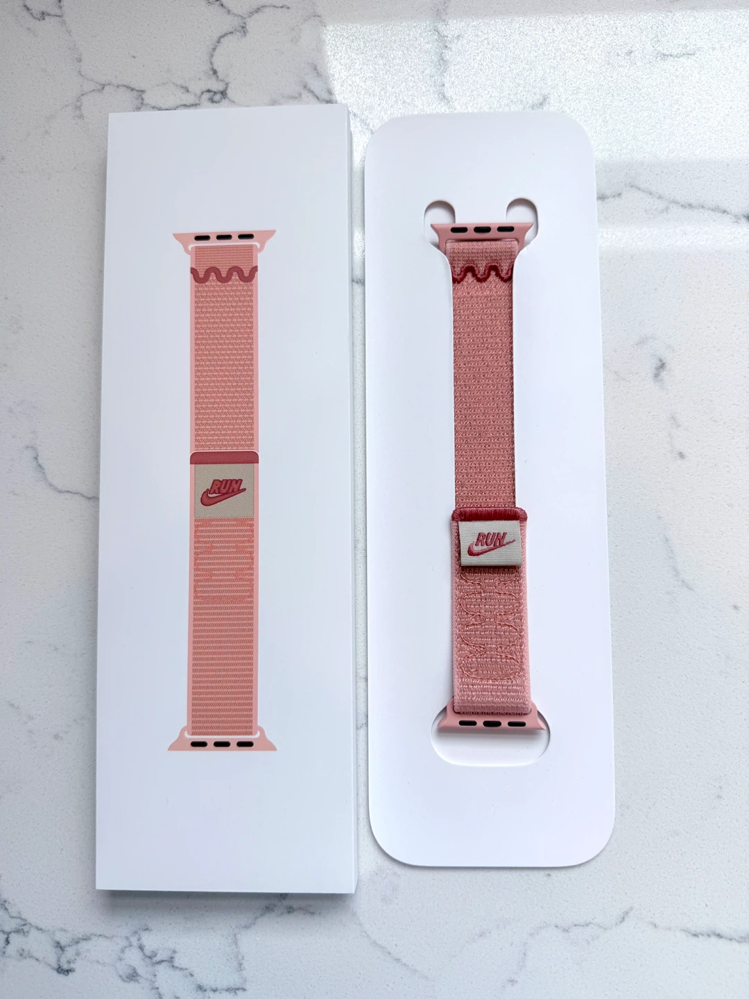 BRAND NEW 40mm Alpenglow Pink Nike Sport Loop