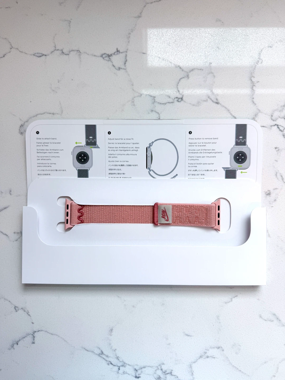 BRAND NEW 40mm Alpenglow Pink Nike Sport Loop - photo 3