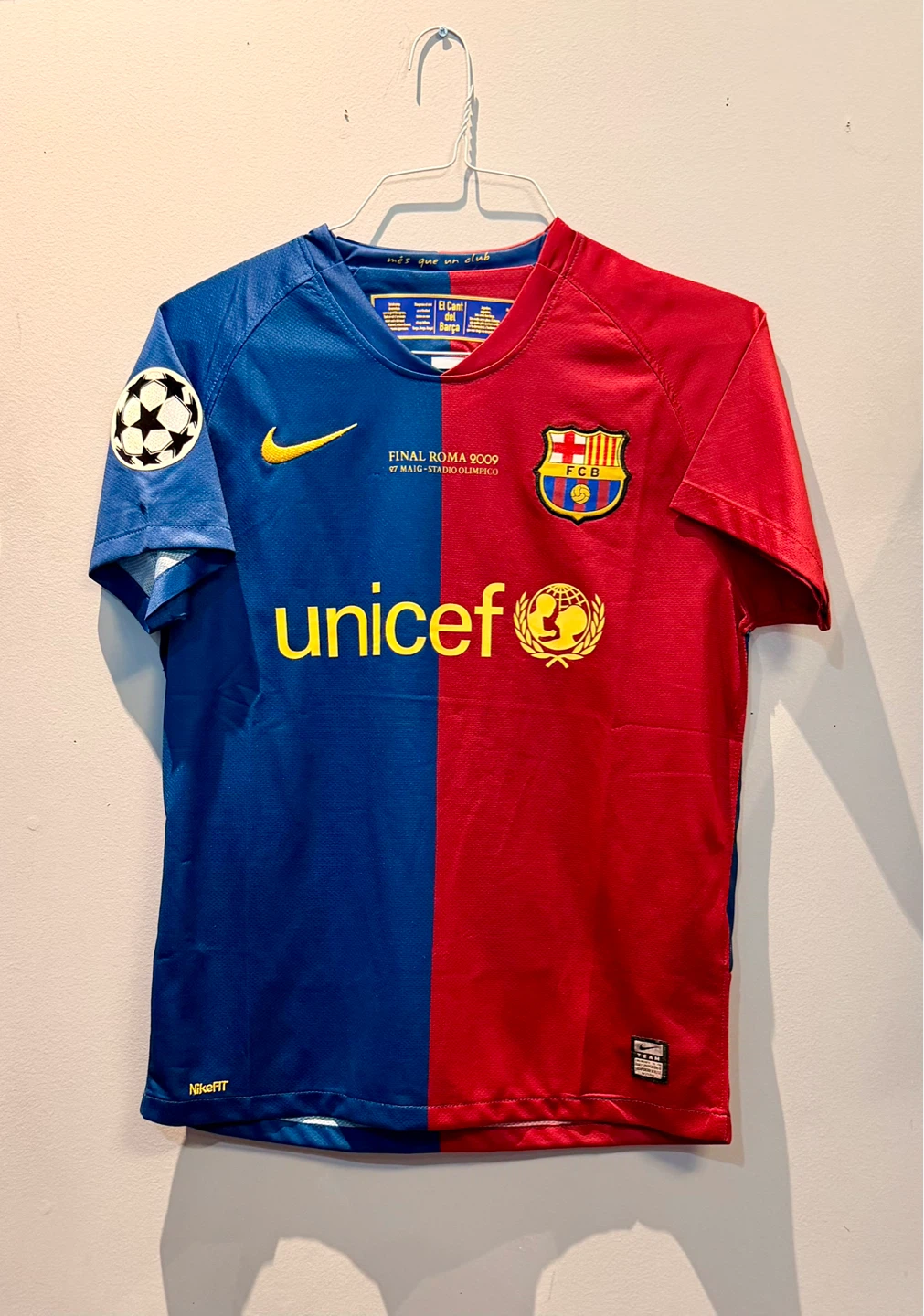 FC Barcelona 2009 Champions League Final Jersey - A. Iniesta #8 - photo 2