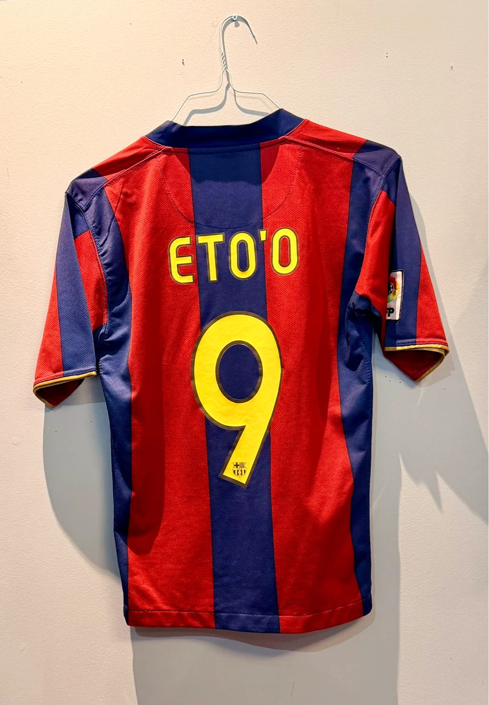 FC Barcelona Eto'o #9 Soccer Jersey