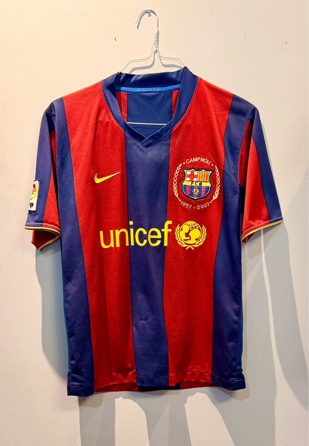 FC Barcelona Eto'o #9 Soccer Jersey - photo 2