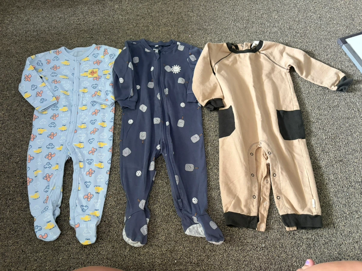 Pekkle Baby Sleepers (Set of 3)