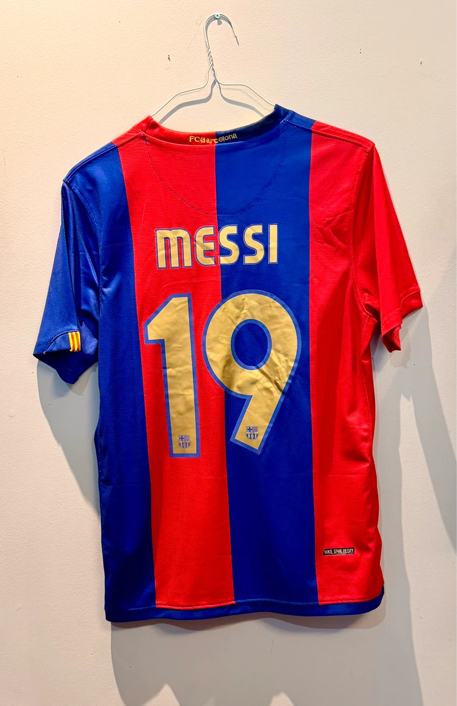 FC Barcelona Messi #19 Soccer Jersey