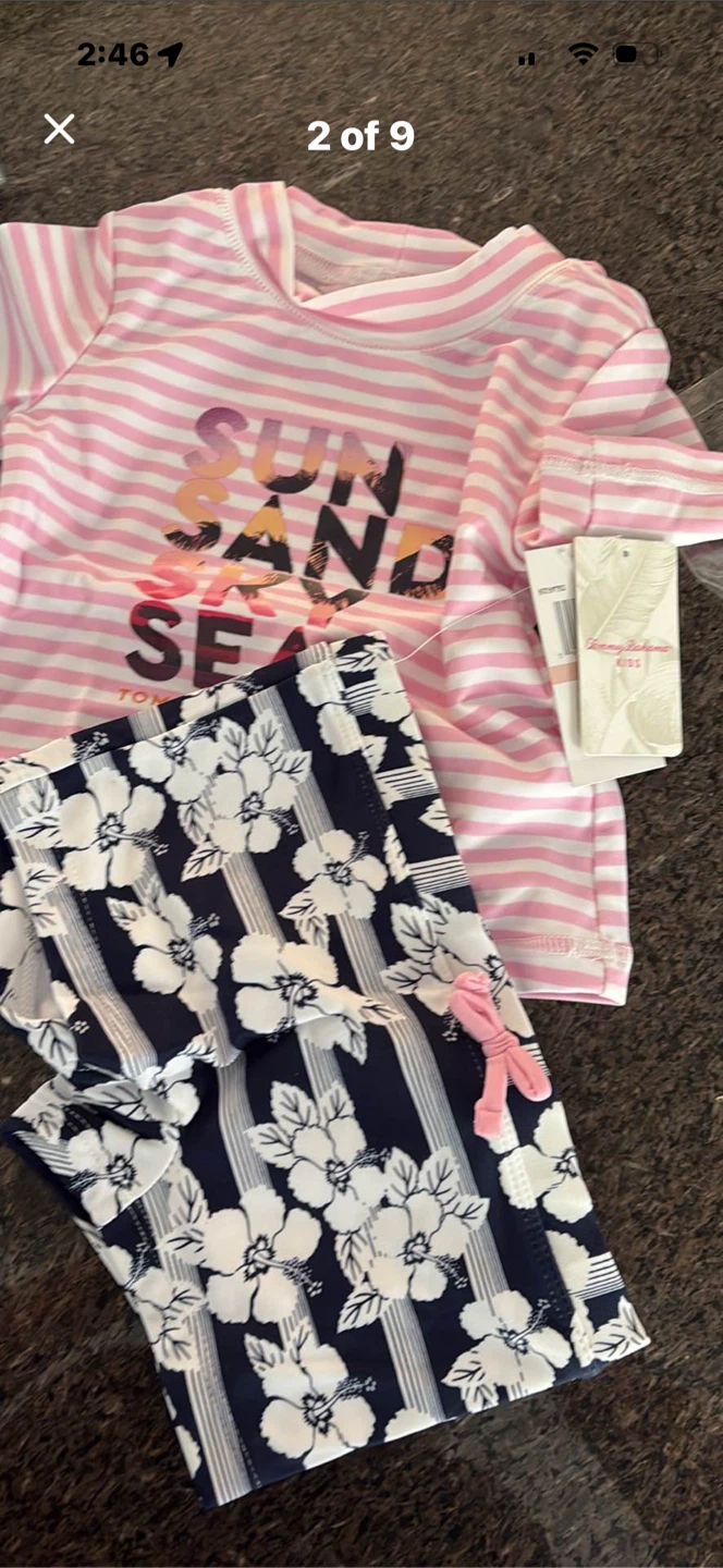 NEW Girl’s 18m-Sz 2 Bathing Suits - photo 2