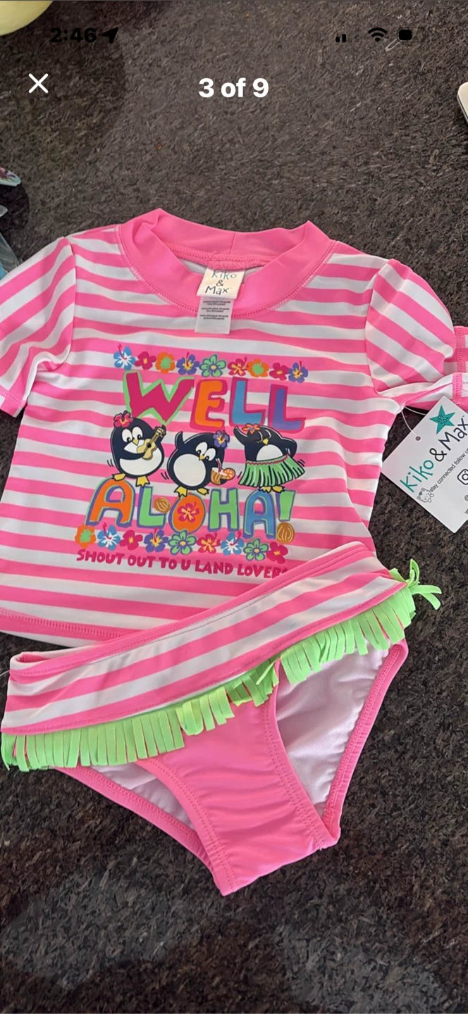 NEW Girl’s 18m-Sz 2 Bathing Suits - photo 3