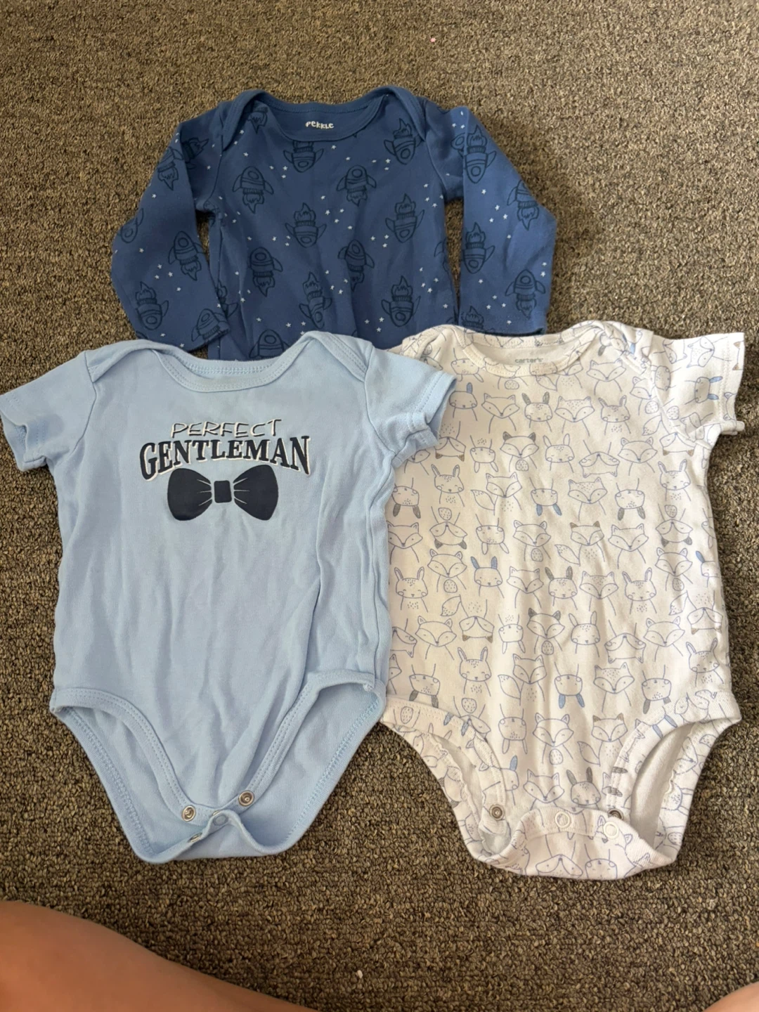 Monkey Bars Baby Bodysuits - 3 Pack