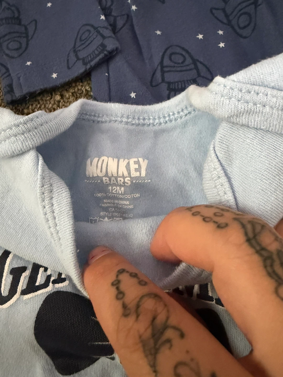 Monkey Bars Baby Bodysuits - 3 Pack - photo 2