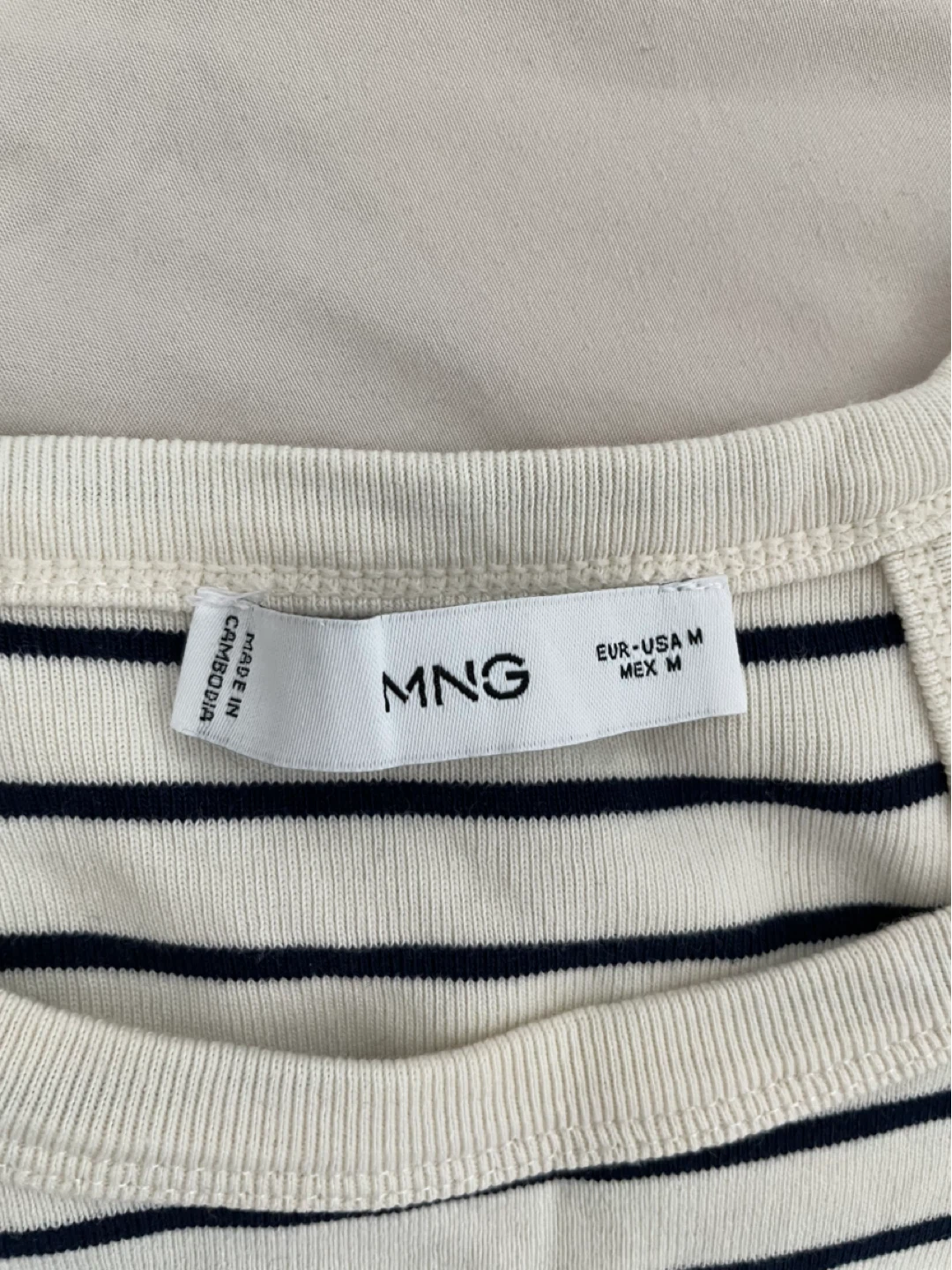 MNG Striped Halter Top - Size M - photo 2