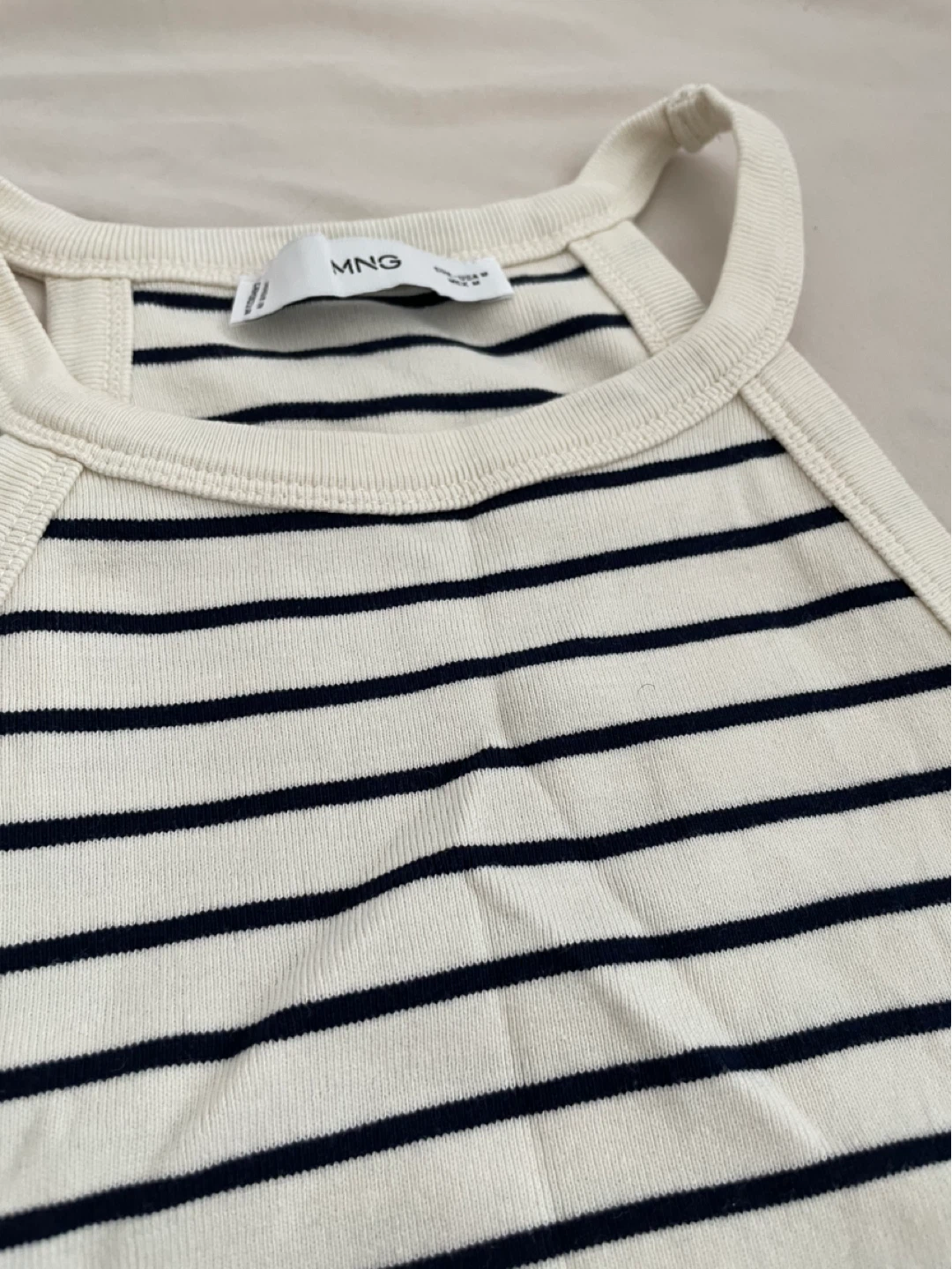 MNG Striped Halter Top - Size M - photo 3