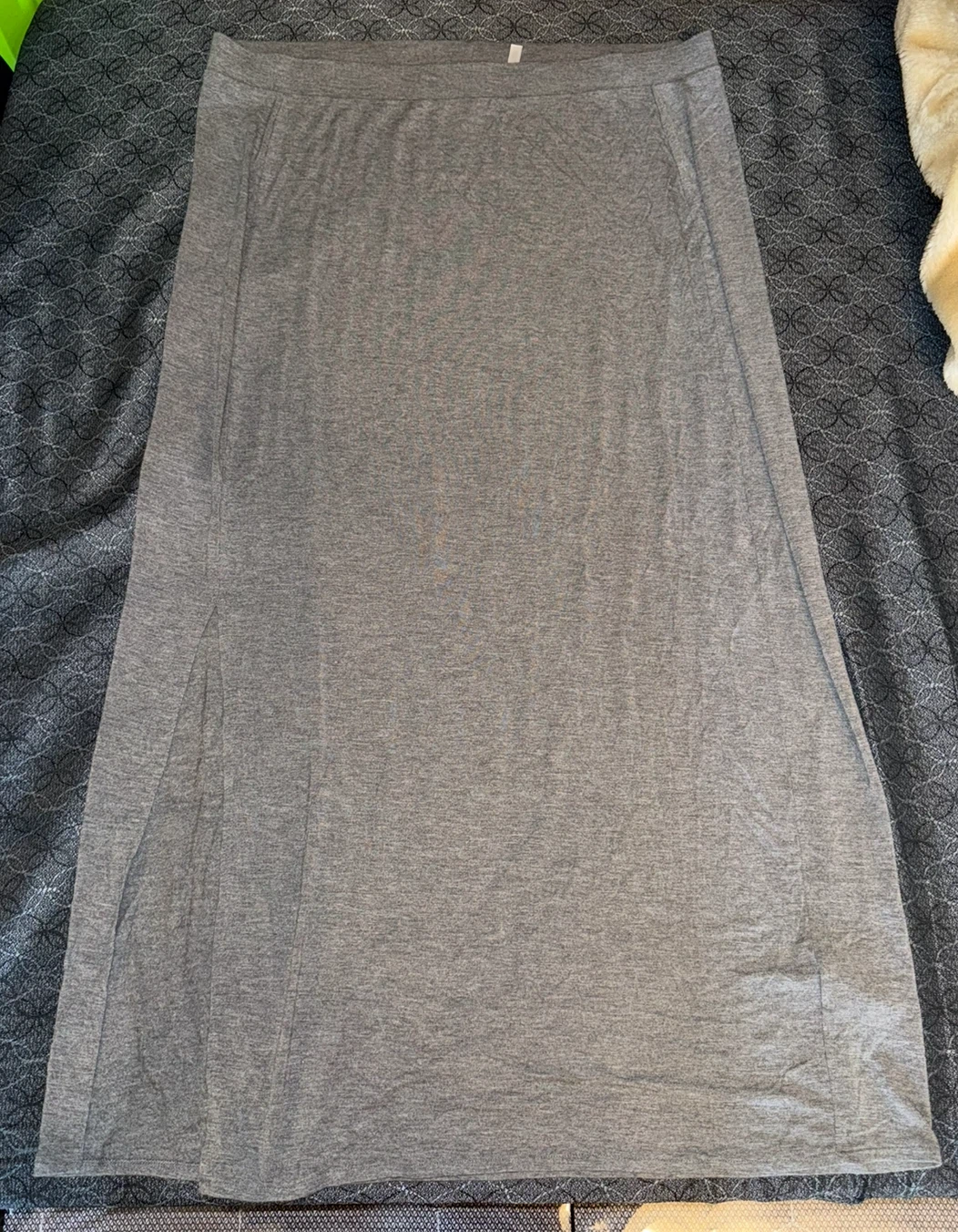 H&M Grey Maxi Skirt with Slit