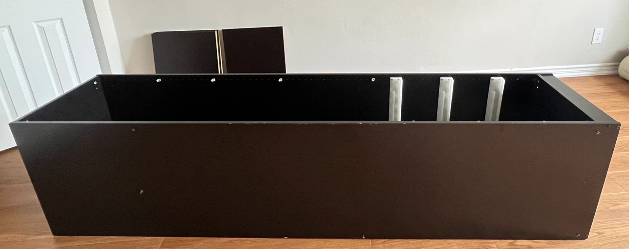 Dark Brown ikea pax- closet storage