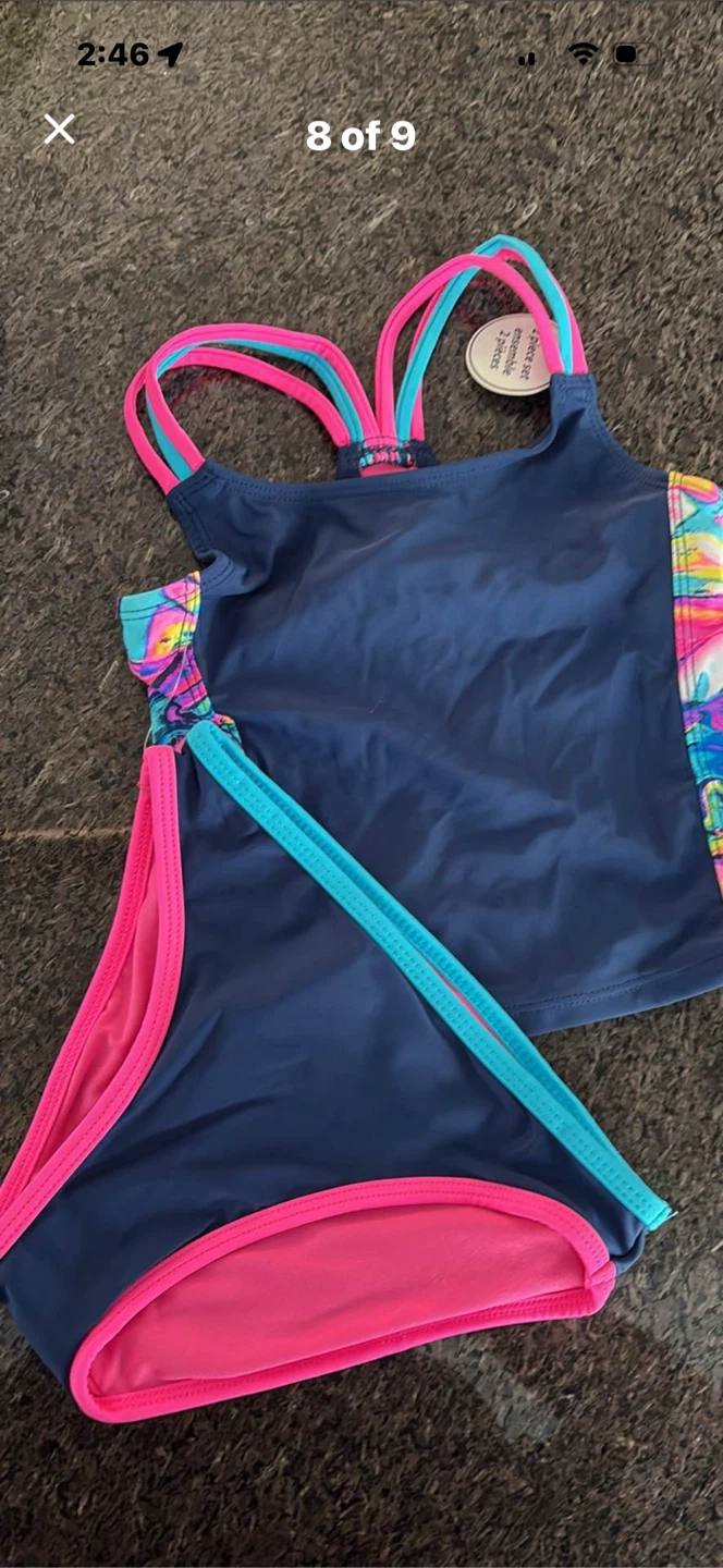 NEW Girl’s 7/8 & 6 Bathing Suits - photo 2