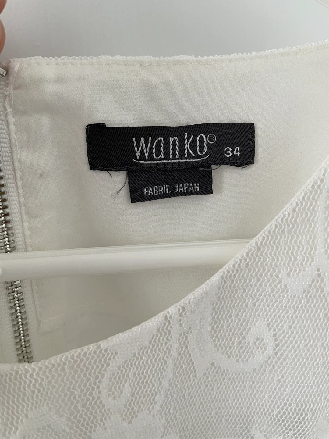 Wanko White Lace Tank Top Size 34 - photo 2