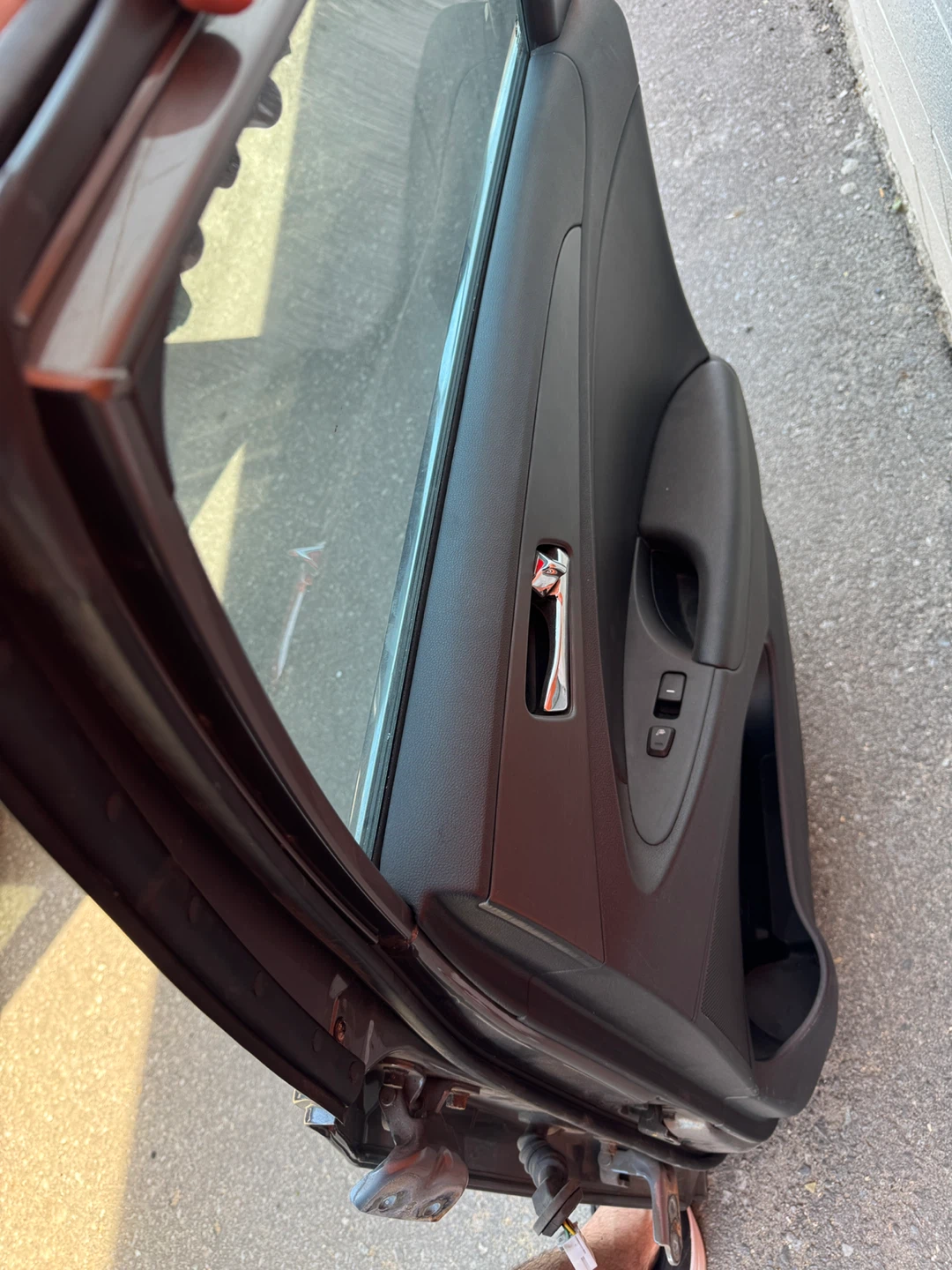 Hyundai Sonata 2011–2015 Right Rear Door – Silver/Grey - photo 2