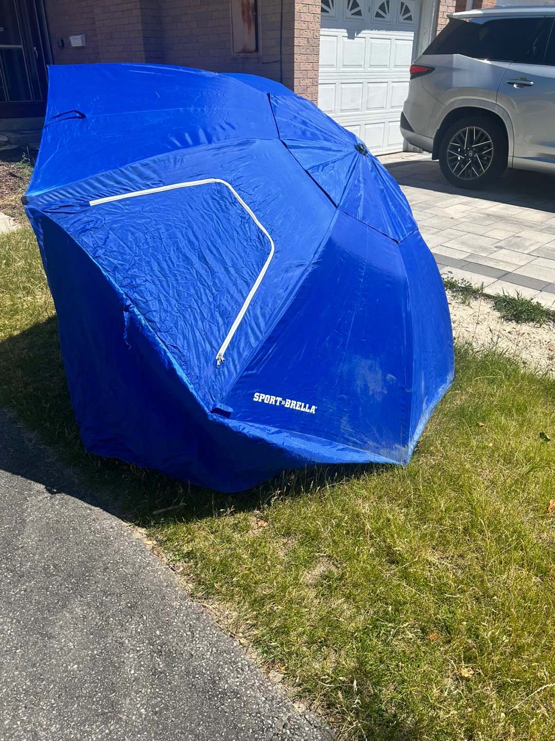 Sport-Brella Blue Beach Umbrella Tent