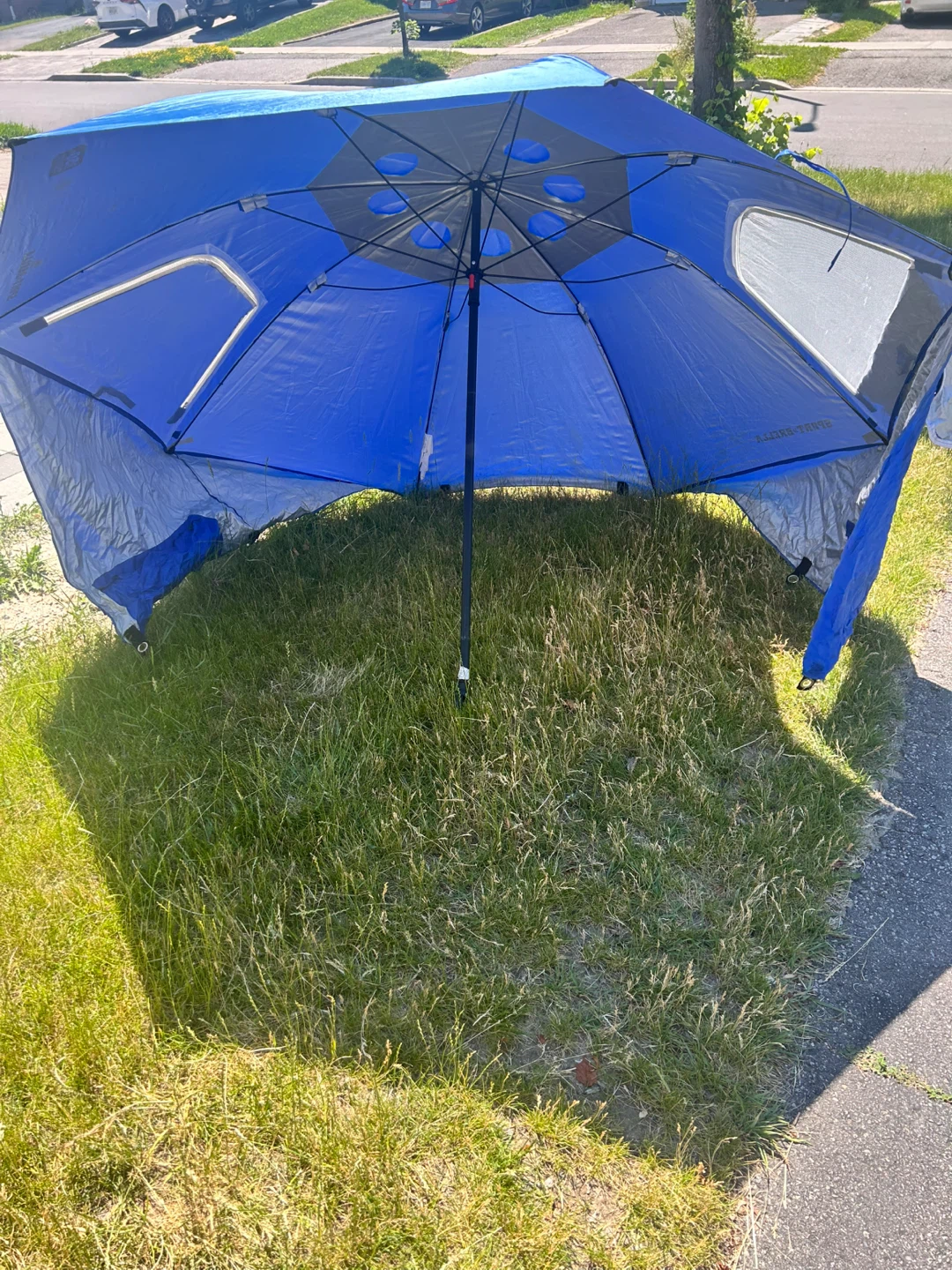 Sport-Brella Blue Beach Umbrella Tent - photo 4