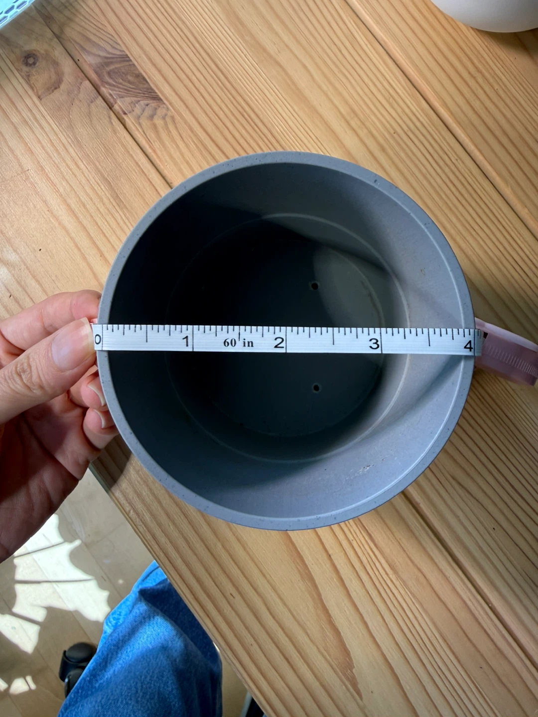 9 x 4” plastic plant pot / washed 🧼 - photo 5