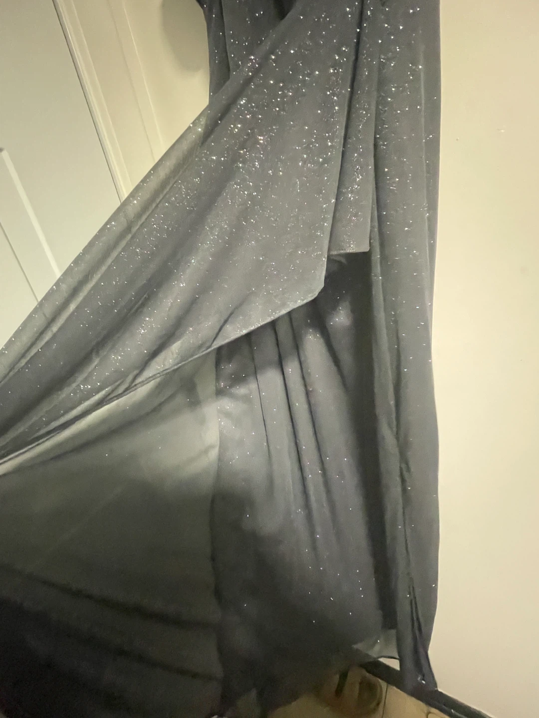 Sparkly Black Evening Gown
