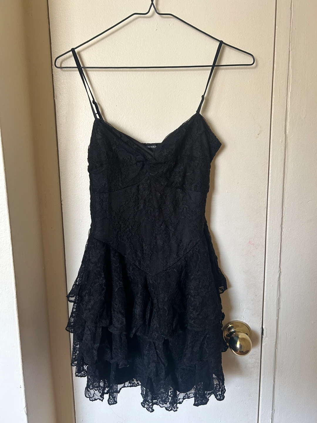 Forever 21 Black Lace Dress