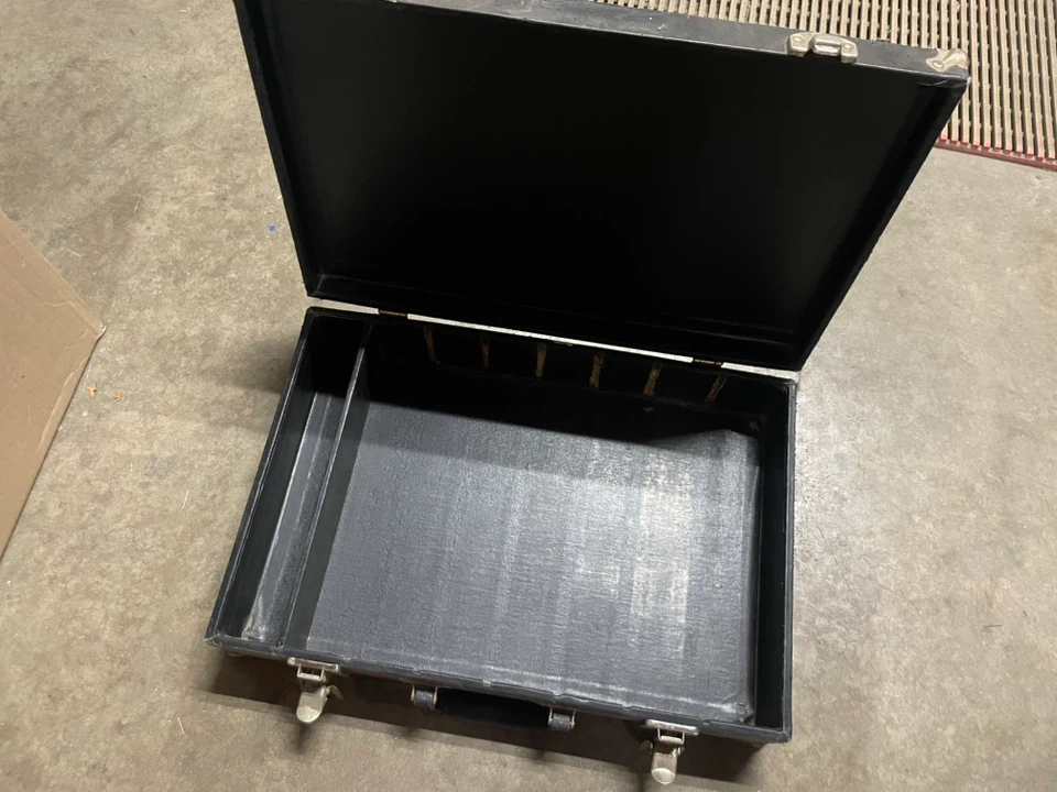 Vintage Black Hard Case Briefcase - photo 4