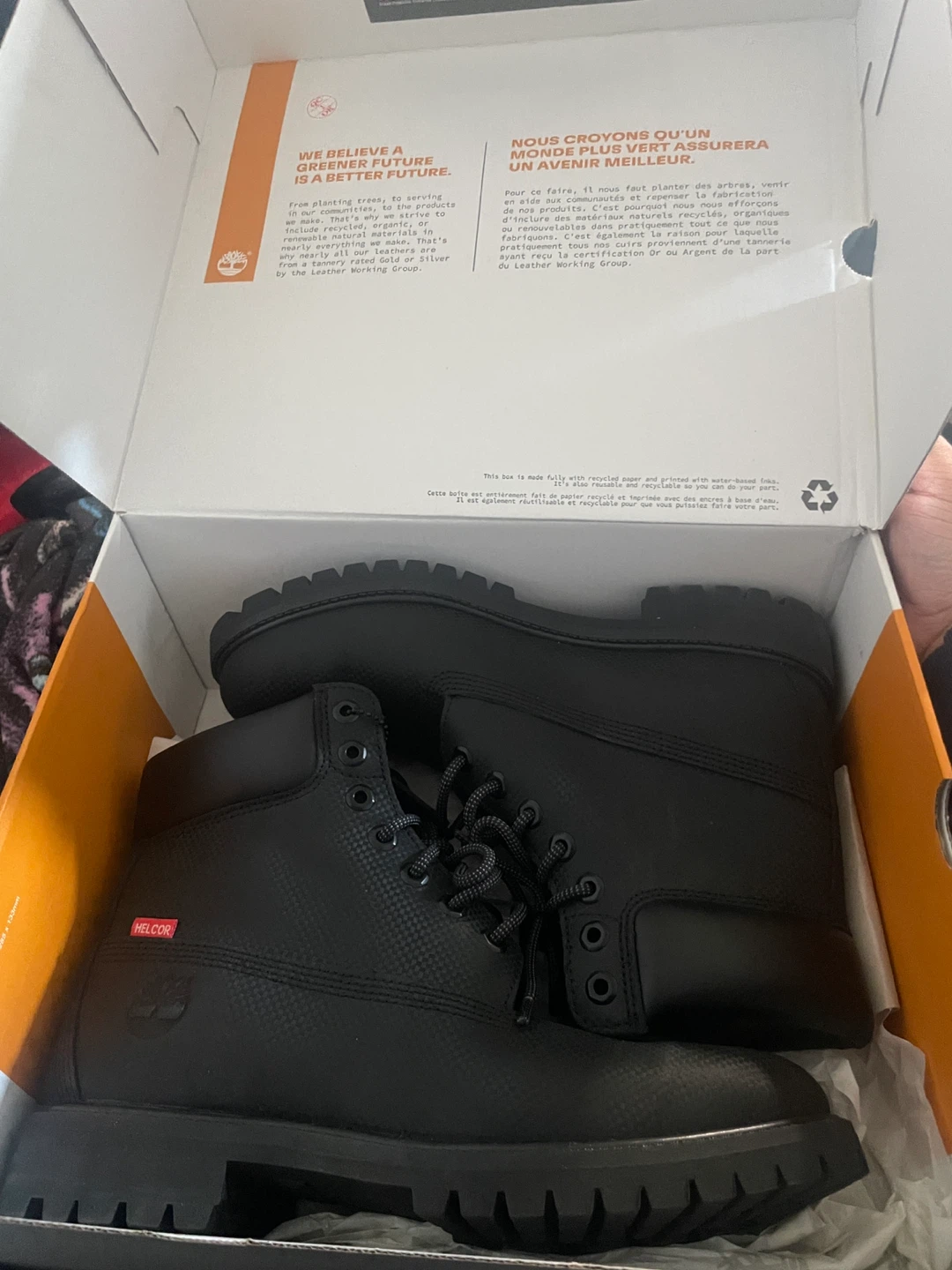 Timberland Black Waterproof Boots