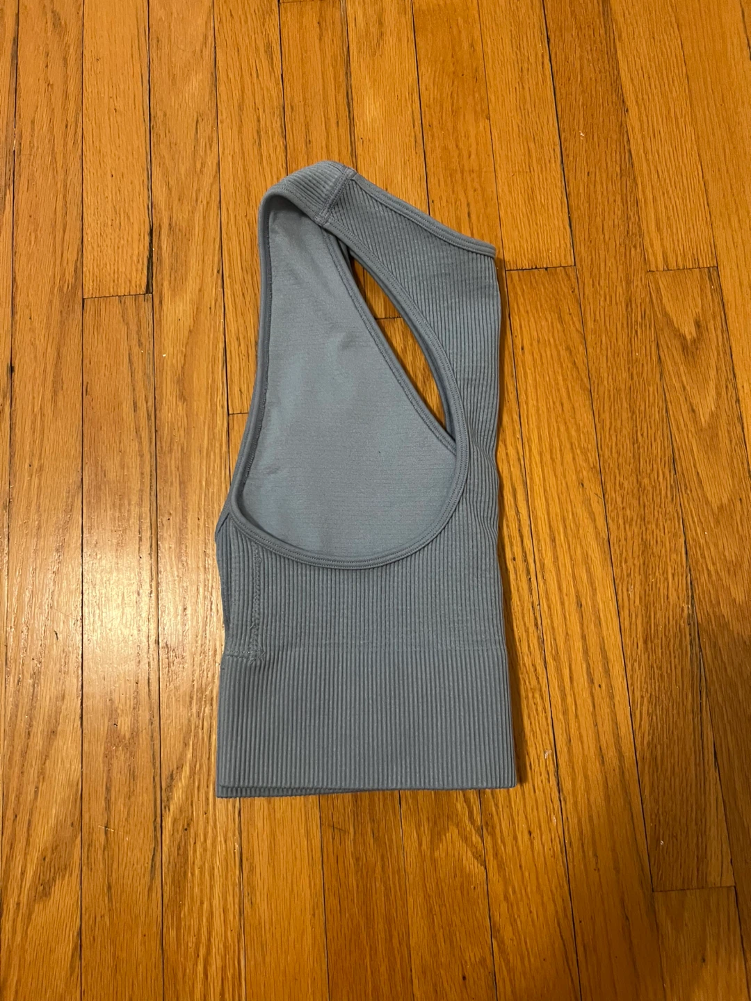 Gilly Hicks Blue Ribbed Tank Top - Size L - photo 2