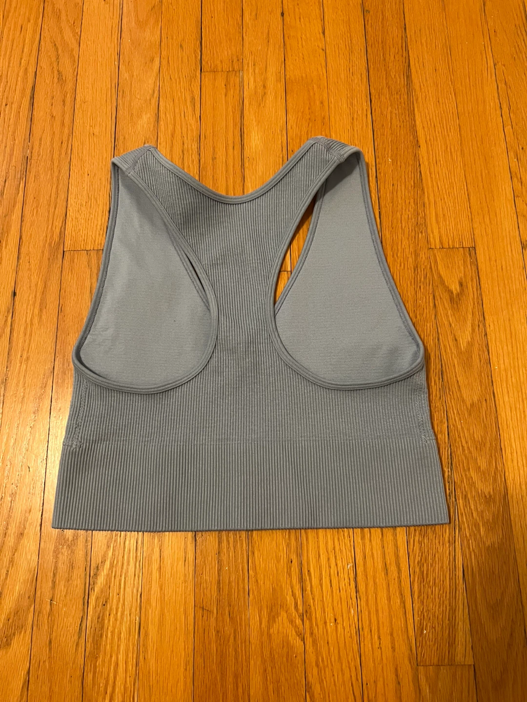 Gilly Hicks Blue Ribbed Tank Top - Size L - photo 3