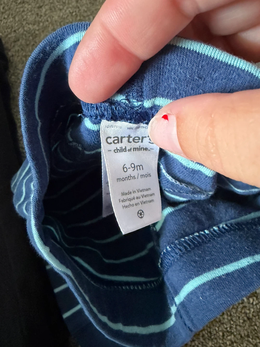 Carter's Child of Mine Baby Pants - 6-9 Months - photo 2