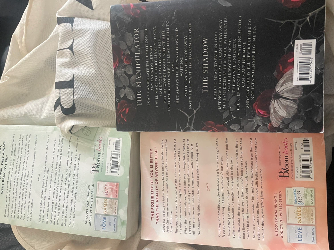 Ana Huang Twisted Series Books & Haunting Adeline