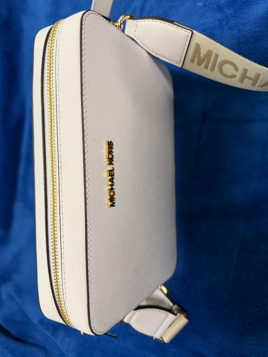 MICHAEL KORS White Leather Crossbody Bag *new* - photo 2