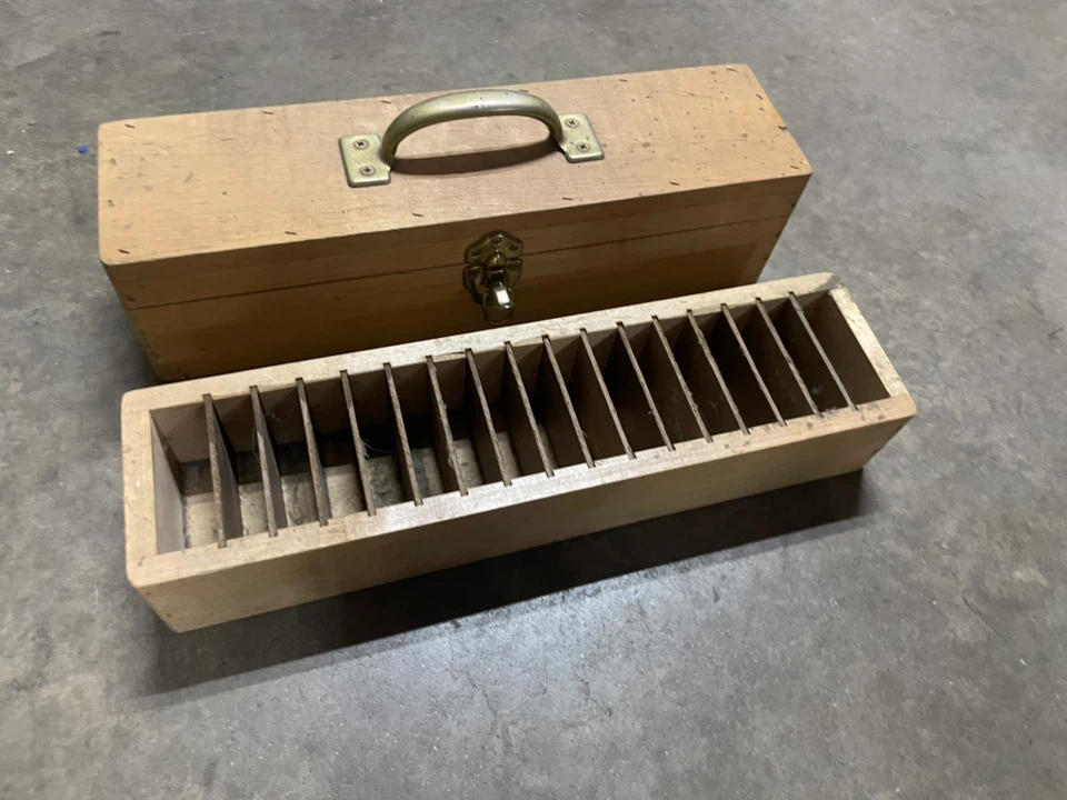 Wooden Box with Compartments - photo 2