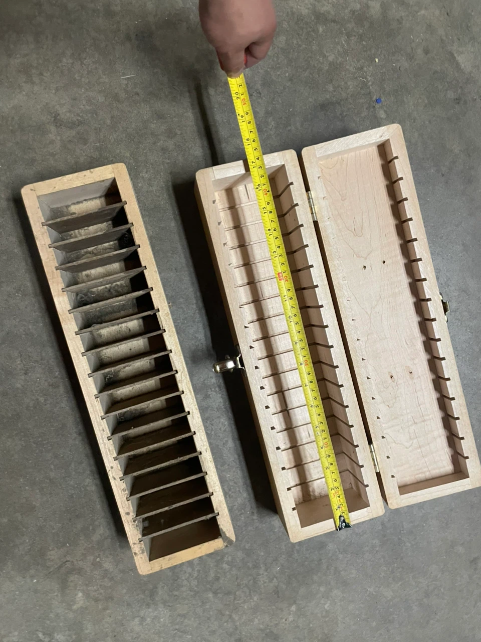 Wooden Box with Compartments - photo 3